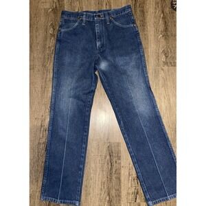 Vintage Wrangler Denim Jeans Tagged 30x30 Measures 29x29 Mexico
